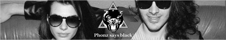 Phonz Says Black