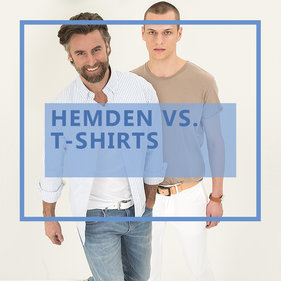 Hemden vs. T-Shirts