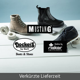 Mustang, Dockers by Gerli, Rieker - Schuhe