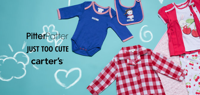 Babymode von Pitter Patter,Just Too Cute, Carter's